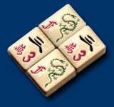 2x2 Vrijliggende mahjongstenen